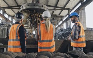 The Metal Group Recycling team collecting scrap metal across Melbourne